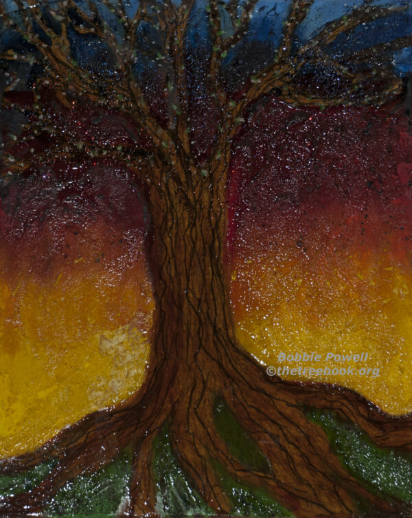 Bobbie Powell, Magic Tree, digital print, 14 x 11in. $75