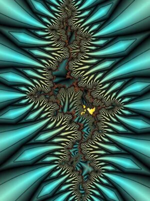 Neurosis Fractal Image by Jack Cleveland